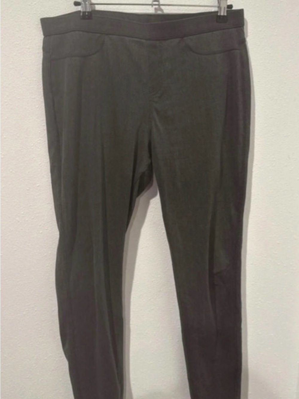Classic Women's Gray Ponte Knit Trousers